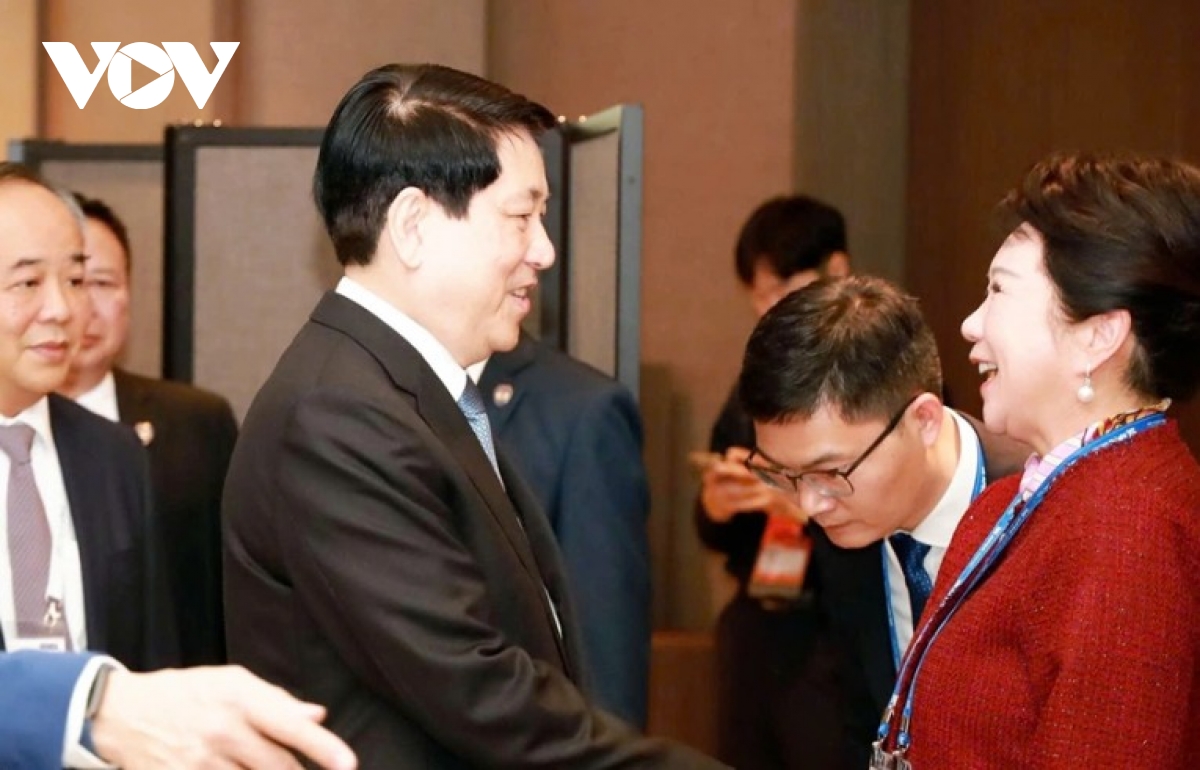 President Luong Cuong meets founder of China’s MEBO International